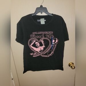 Selena Gomez Call Me When You Break Up Graphic Tee NWT Womens Size Large